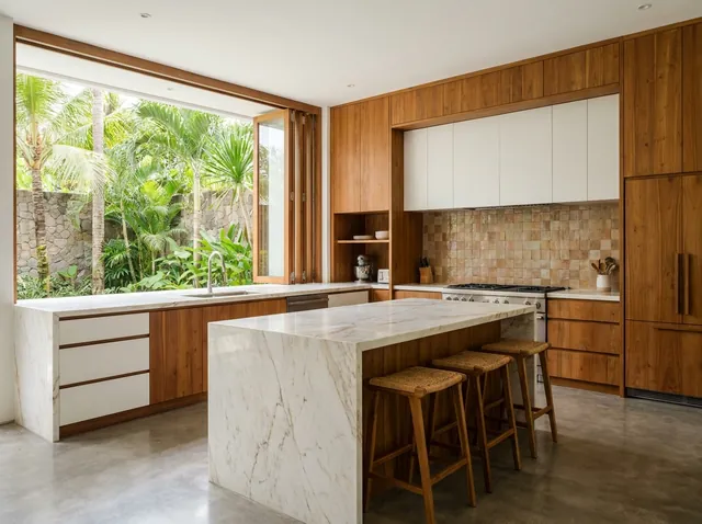 Kitchen Renovation in Bali villa